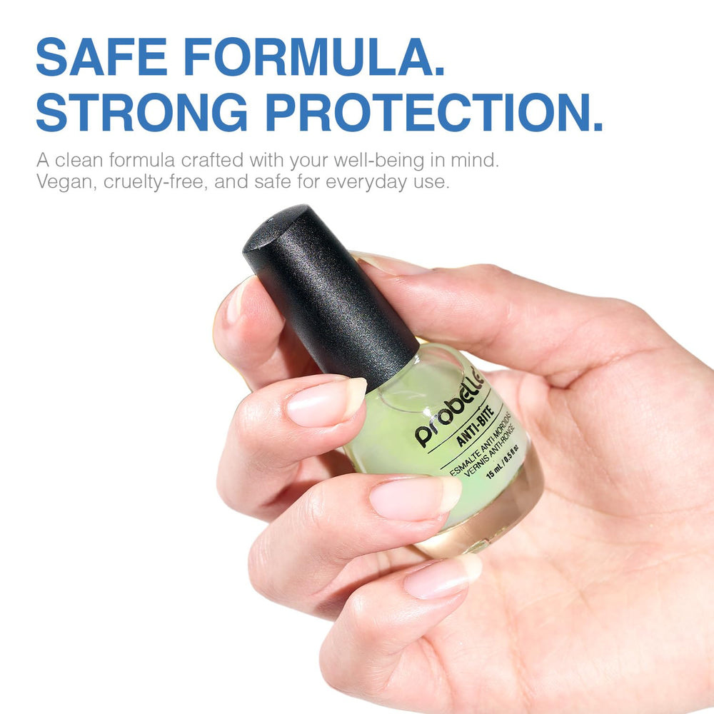 Probelle Anti-Bite ingredients list including Vitamin E and Marine Algae.