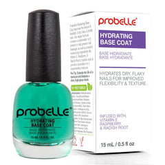 Probelle Base Hydratante: flacon prêt à hydrater les ongles.