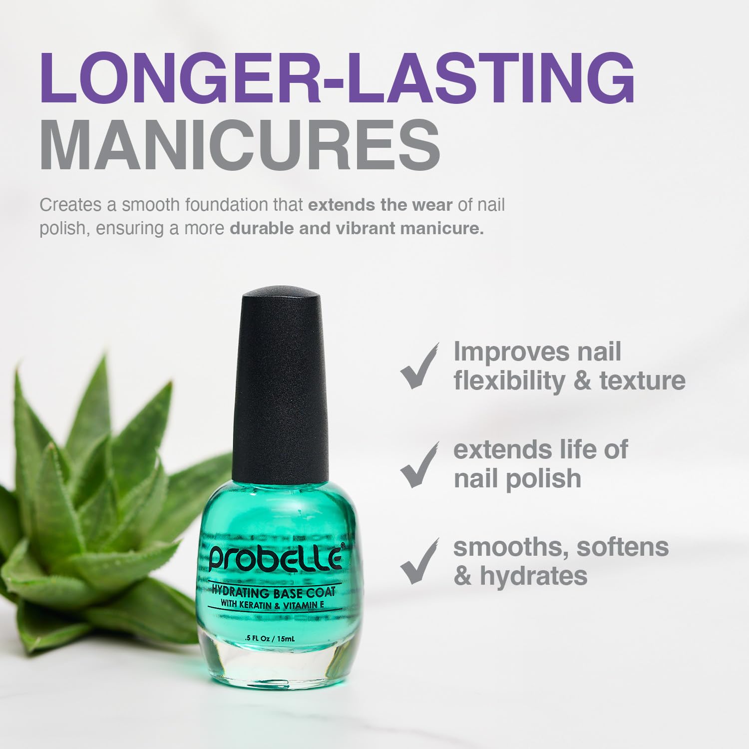 Ingrédients clés: vitamine E, framboise et radis pour nourrir les ongles.