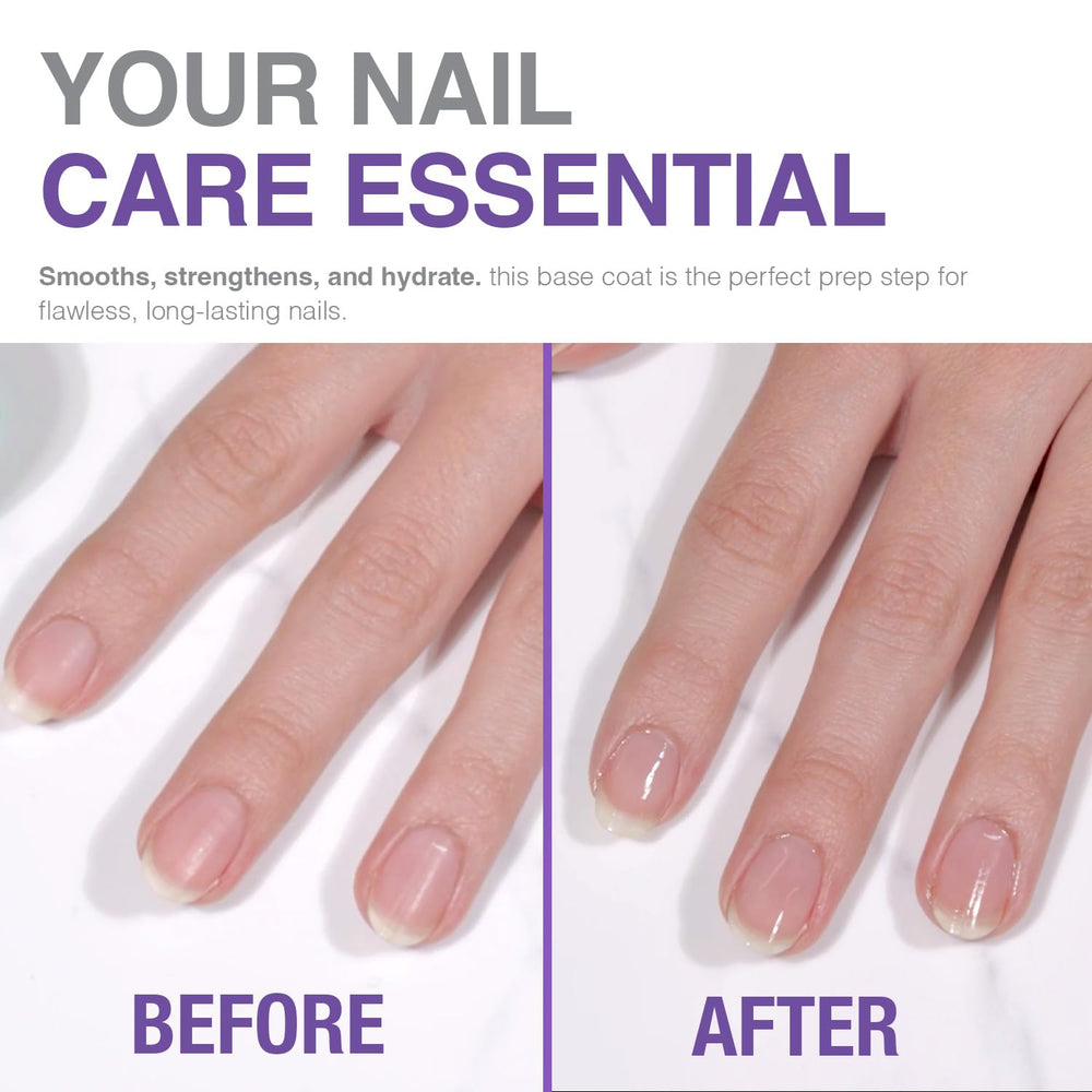 Ongles brillants et naturels après séchage rapide.