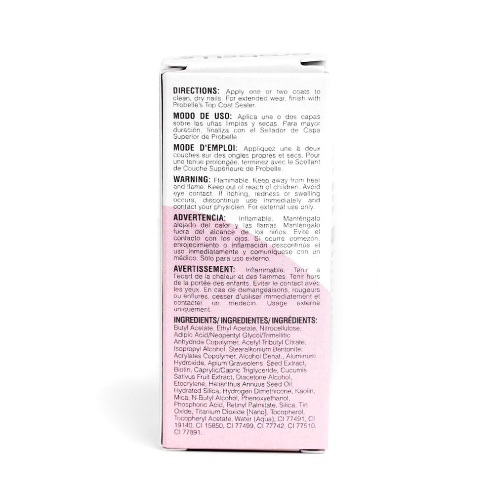 Extraits-nourrissants Probelle contient des extraits végétaux pour soutenir les ongles.