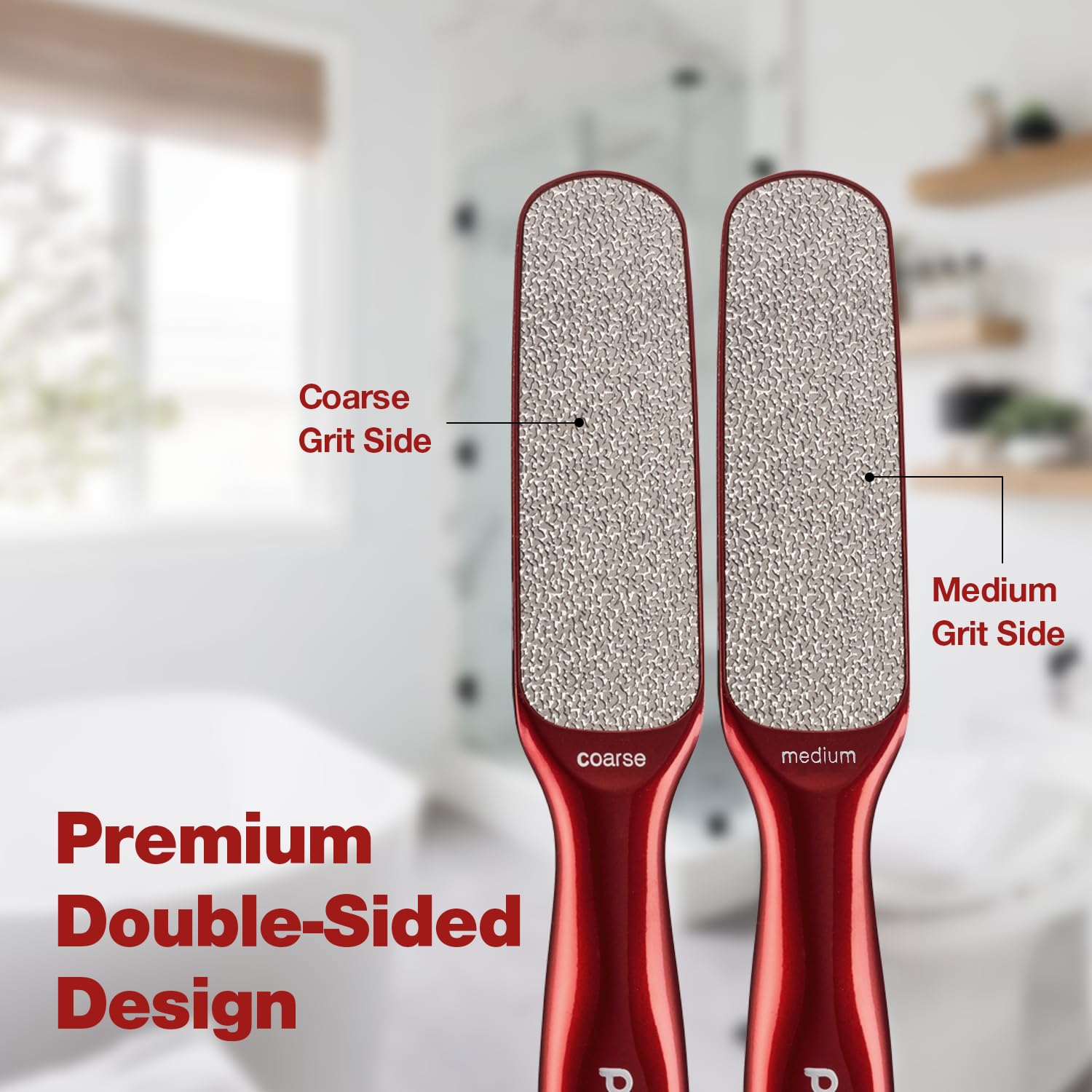 Probelle côté rugueux, action efficace sur callosités pour pieds lisses.