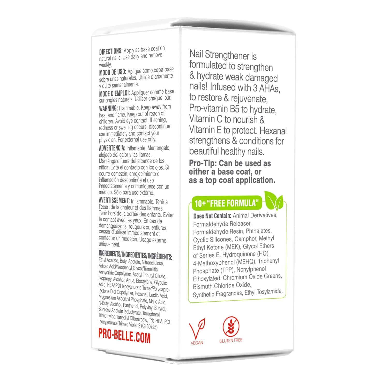 Probelle Finition Brillante Vernis : protection et flexibilité accrues