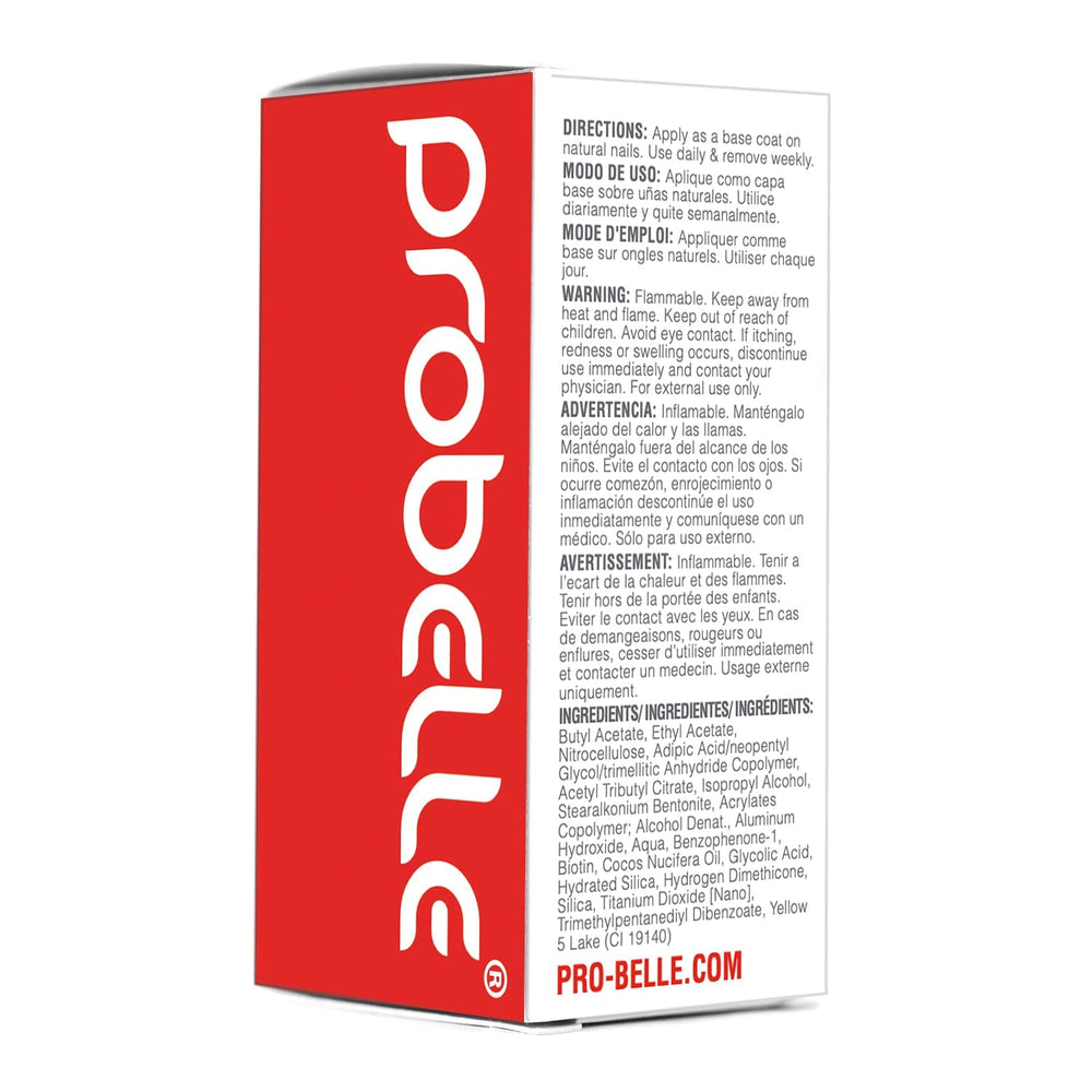 Probelle Renforçant d’Ongles Formule 1 — utilisation flexible comme base ou couche supérieure.