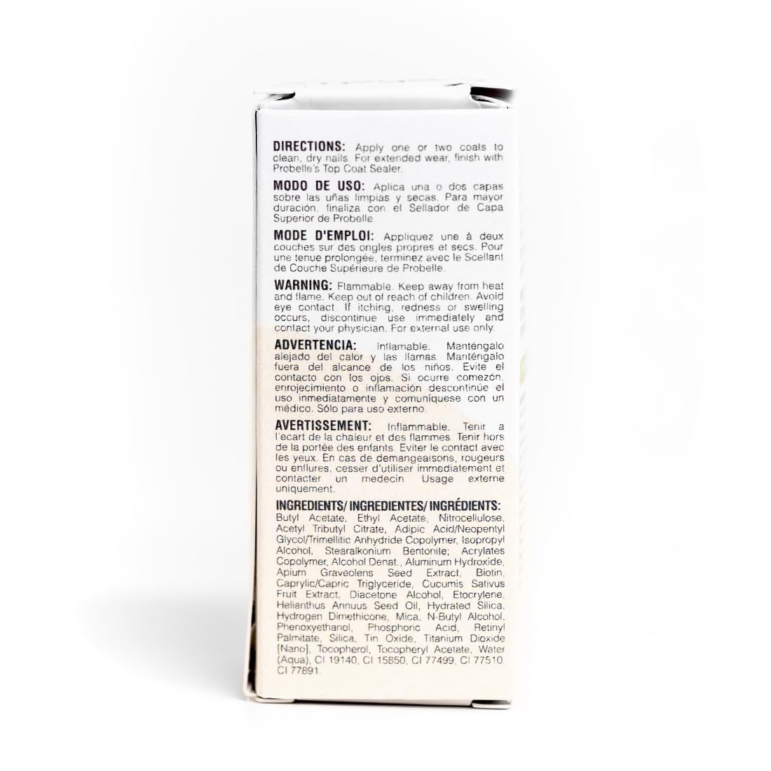 Probelle Top Coat Séalant pour une finition durable.