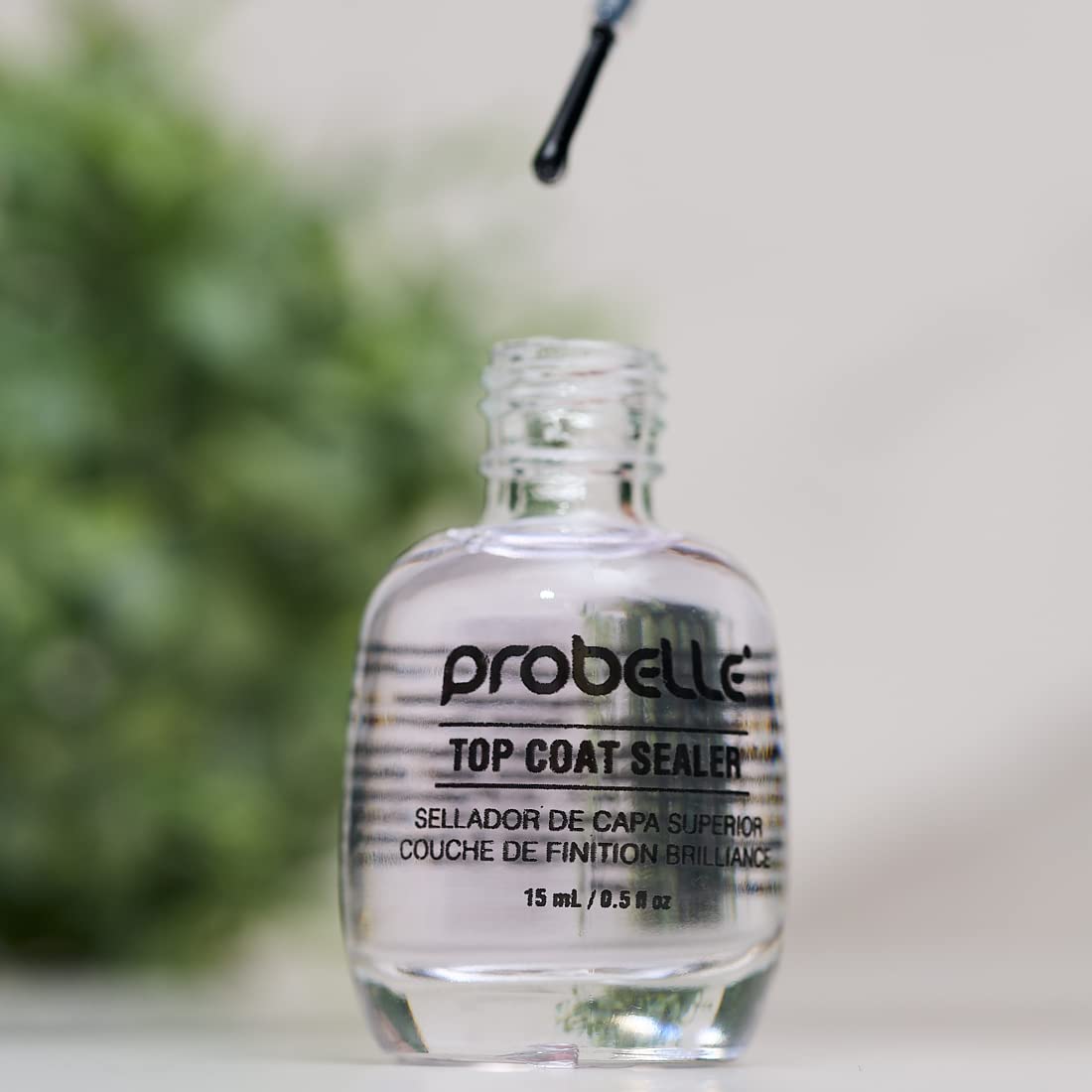 Probelle Top Coat Sealer sans gluten pour une utilisation quotidienne.