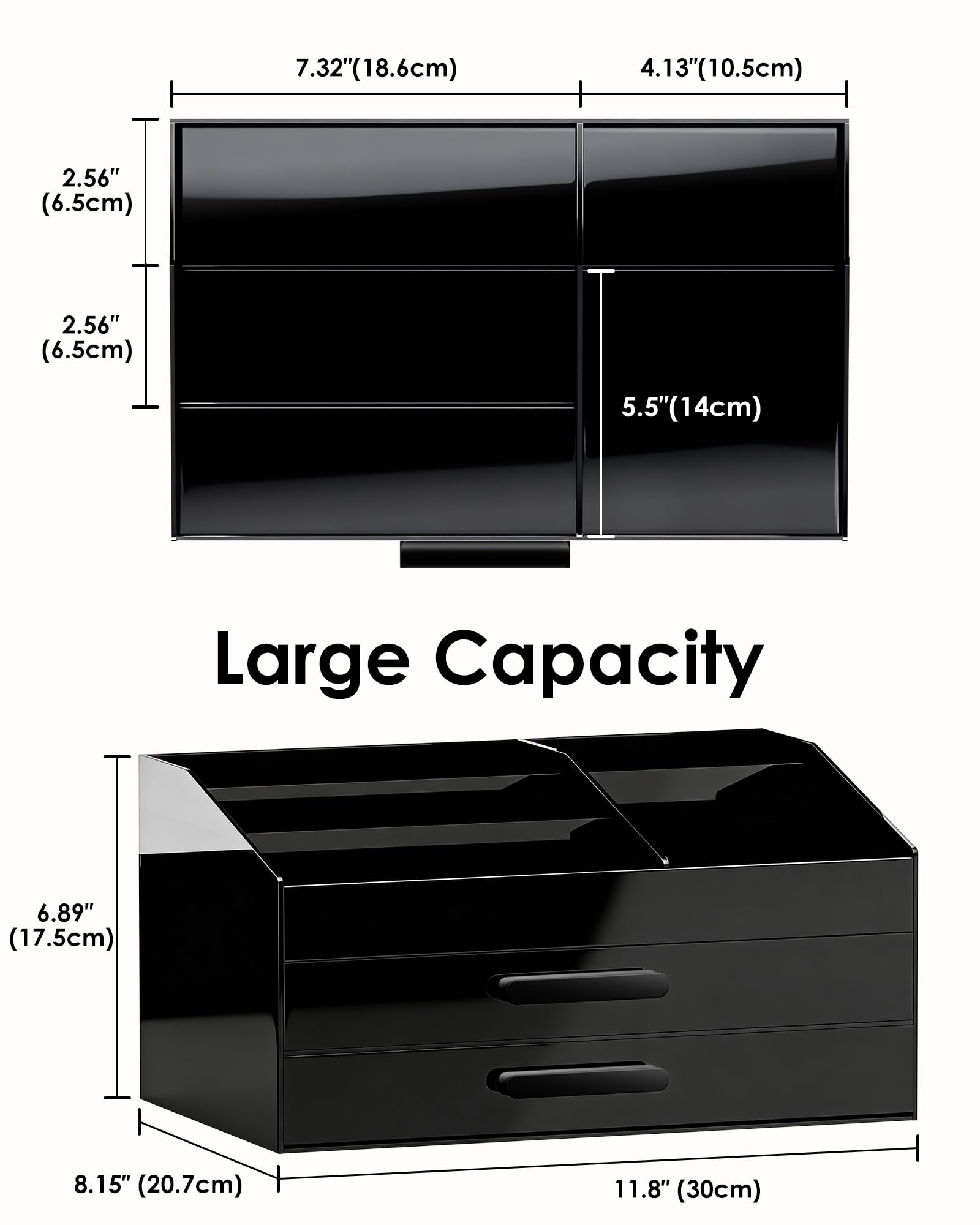 ProCase Cologne Organizer – parfait sur comptoir ou coiffeuse.