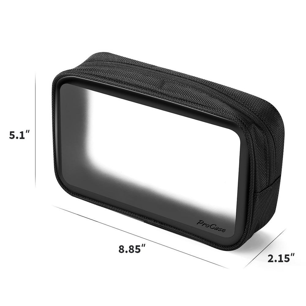 ProCase fermeture zippante robuste pour une utilisation répétée en voyage.