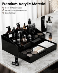 ProCase Organisateur 1 couche avec gobelet — rangement central pratique.