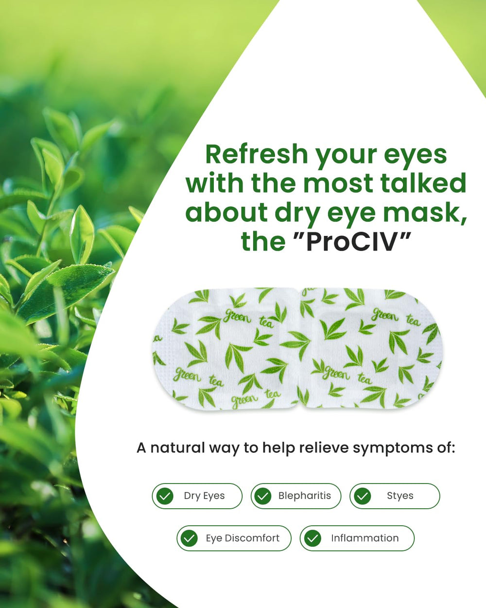 ProCIV masque yeux vapeur parfait comme cadeau à la famille et aux amis.