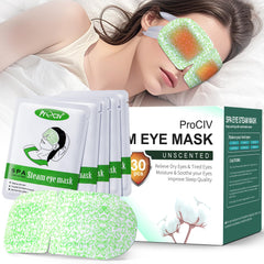 Masque ProCIV à vapeur chaude pour un réconfort rapide des yeux fatigués