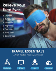 Masque oculaire vapeur ProCIV, chaleur douce pour soulager la fatigue oculaire