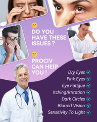 ProCIV masque oculaire chauffant favorisant relaxation et confort oculaire.