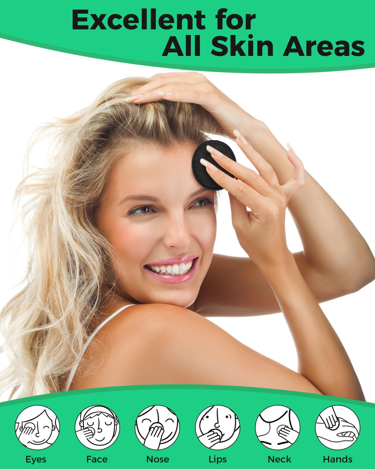 Prociv usage mains pratique pour appliquer nettoyant ou tonique visage.