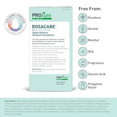 Rosacare CC Hydrogel – application rapide sur la peau et confort immédiat.