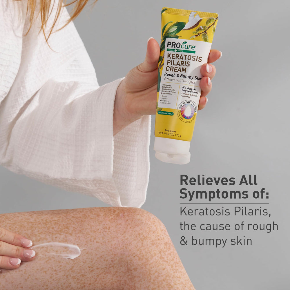 PROcure Keratosis Pilaris – texture peau lisse grâce à une exfoliation douce.