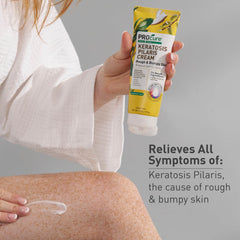 PROcure Keratosis Pilaris – texture peau lisse grâce à une exfoliation douce.