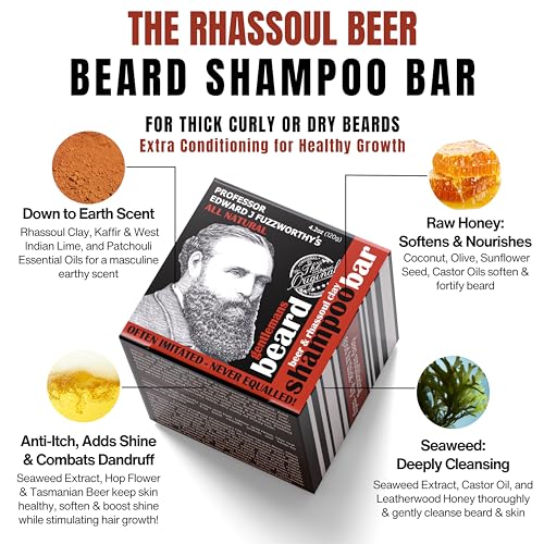 Miel Leatherwood et cire d’abeille nourrissent la peau du visage et barbe.