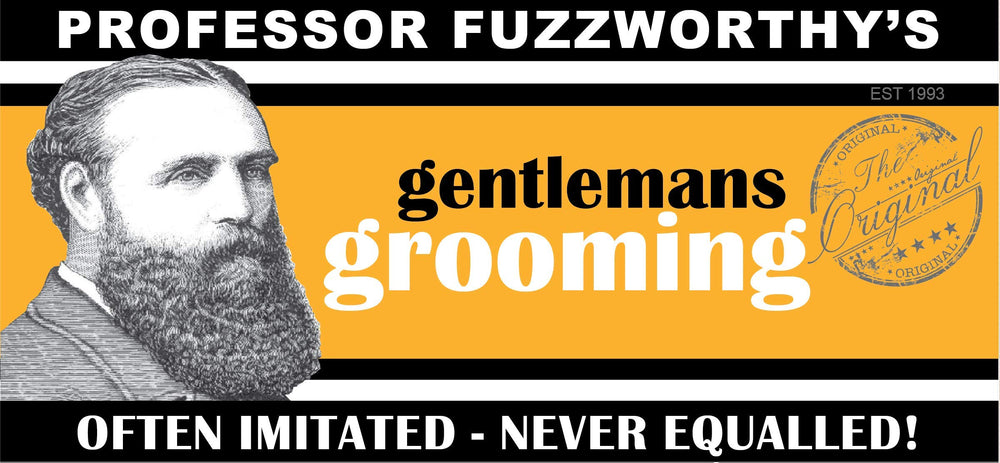 Ingrédients naturels BARBE PROFESSIONNEL PRO FESSOR EDWARD J FUZZWORTHY'S pour douceur et soin quotidien.