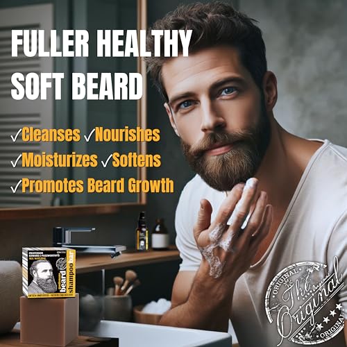 Professor Fuzzworthy's Ingrédients naturels pour barbes saines et propres.