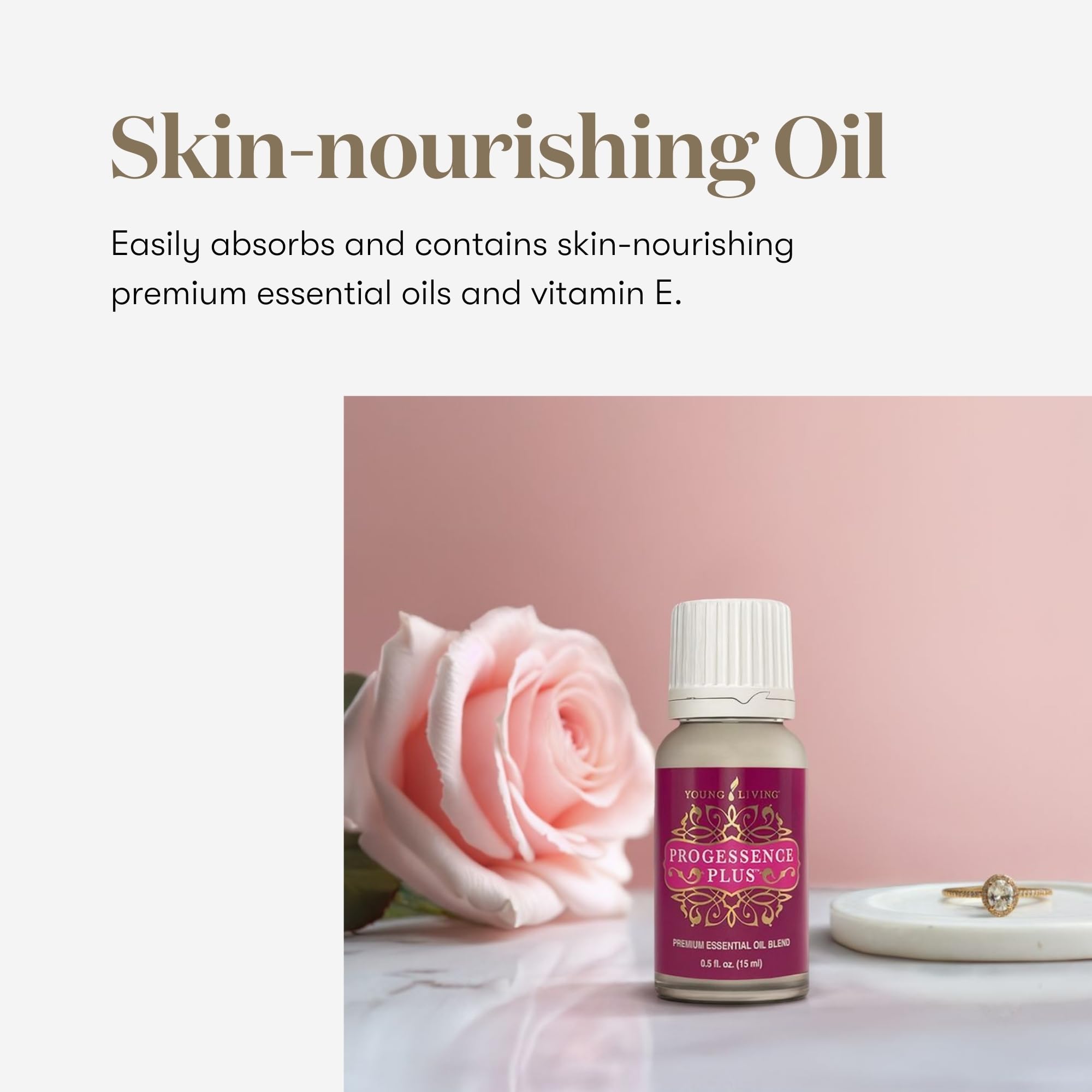 Progressence de Young Living - usage quotidien pour soutenir le bien-être et le confort.