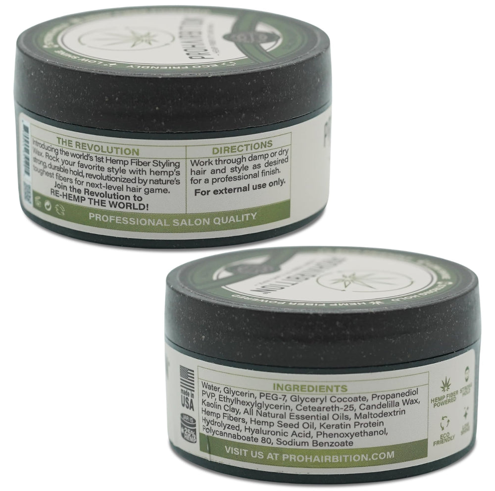 PROHAIRBITION finition mate pour cheveux texturés et discrets.