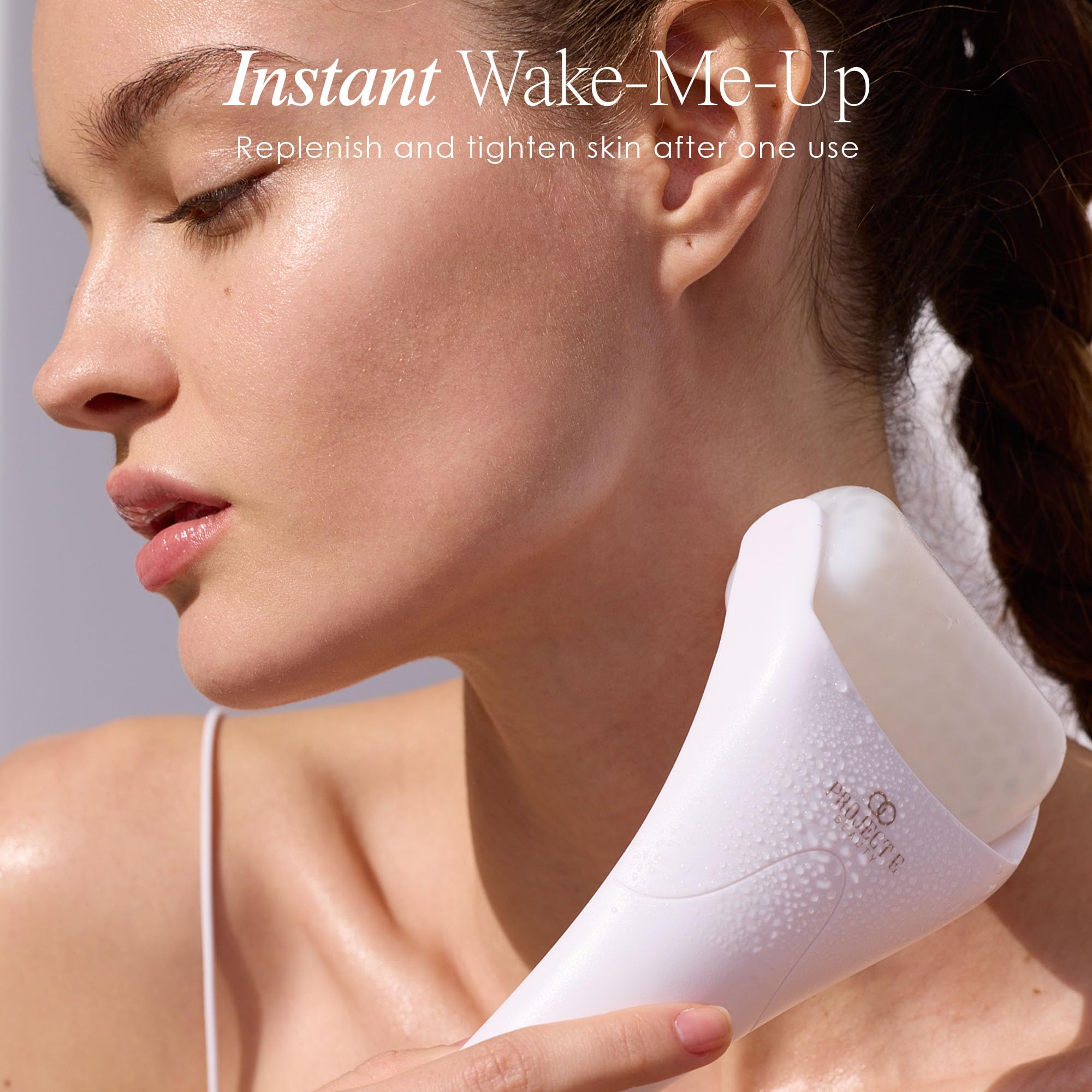 Project E Beauty Ice Roller – outil pratique pour le rituel de massage du visage et relaxation