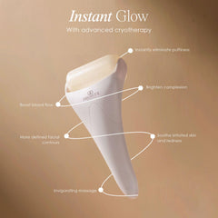 Project E Beauty Ice Roller – utilisation yeux, massage frais pour soulager les poches et les cernes