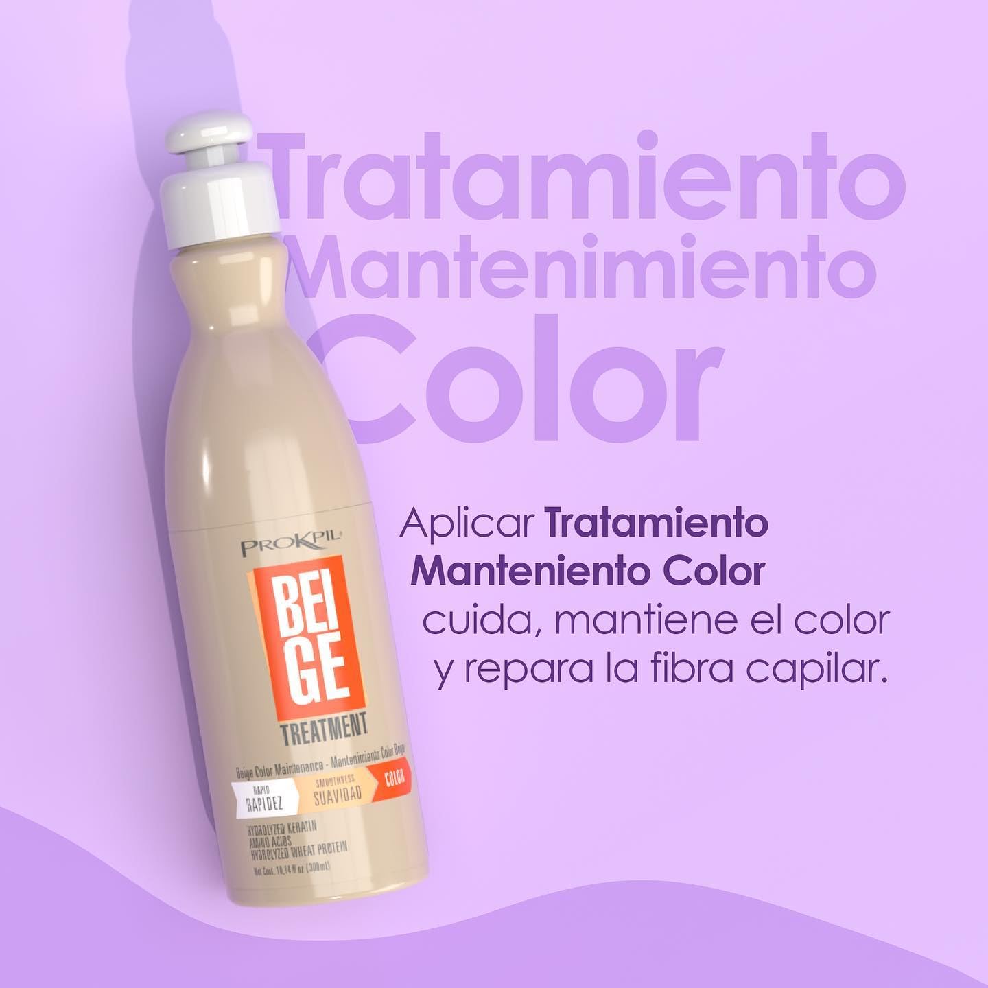 Prokpil Beige: renouveau des tons 9-10 sans modifier les autres nuances.