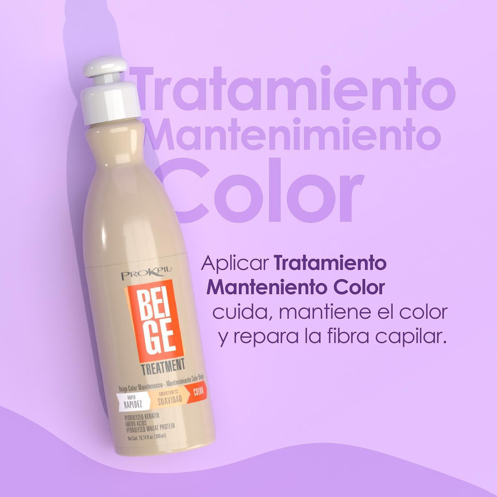 Prokpil Beige: renouveau des tons 9-10 sans modifier les autres nuances.