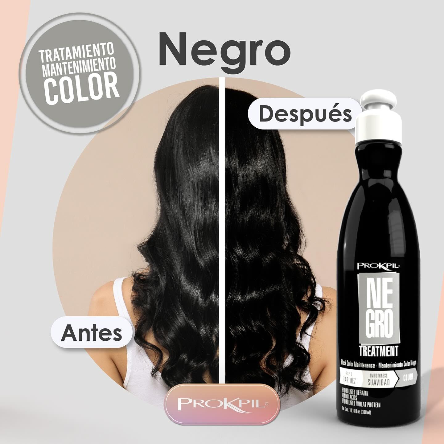 Prokpil Noir Spécial, usage quotidien, couleur et hydratation améliorées.