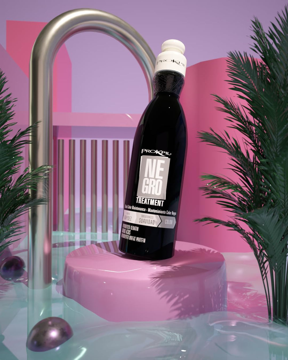Prokpil Noir Spécial, application quotidienne facile et couleur homogène.