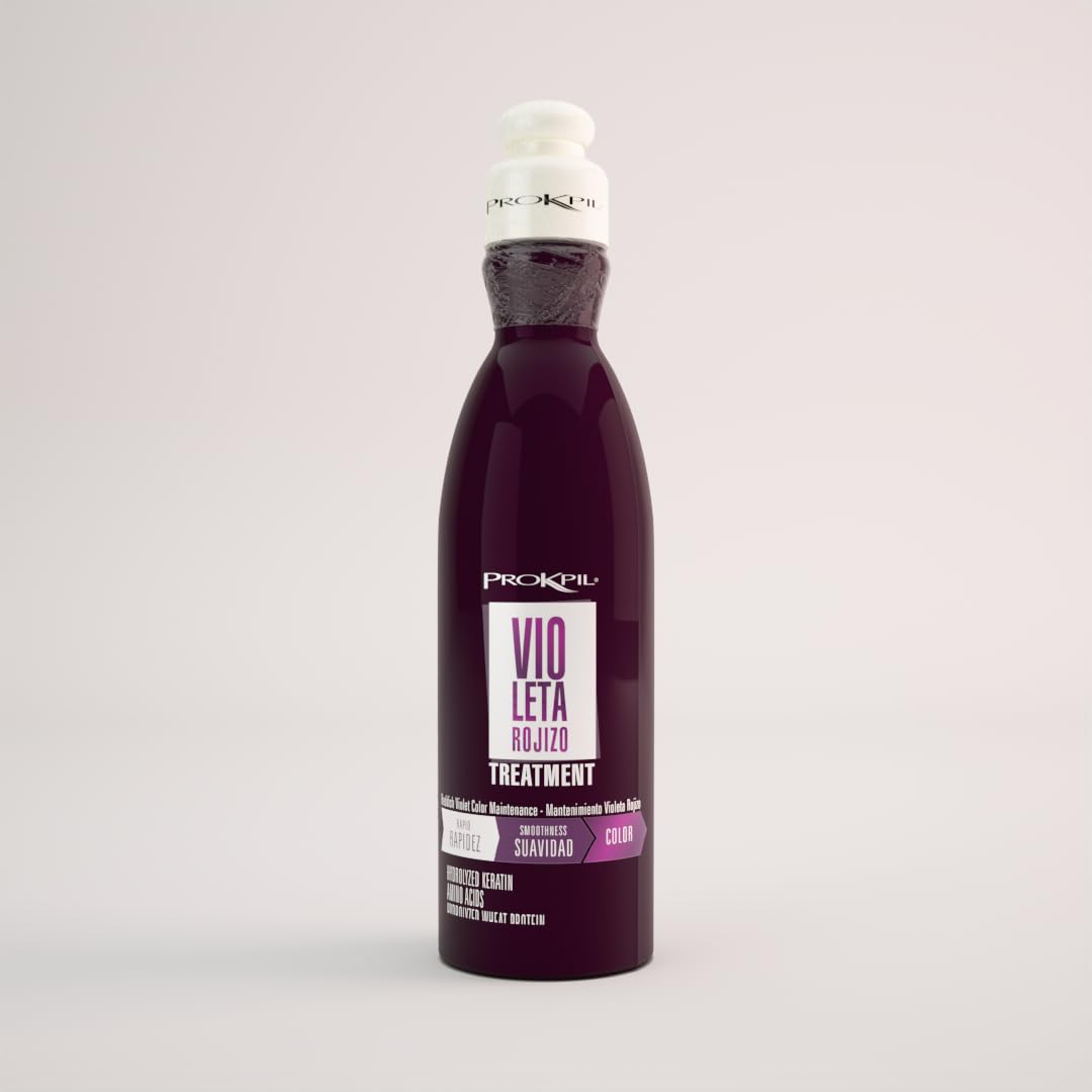 Prokpil Violette Rouge Bouteille : colorant capillaire prêt à l'emploi.