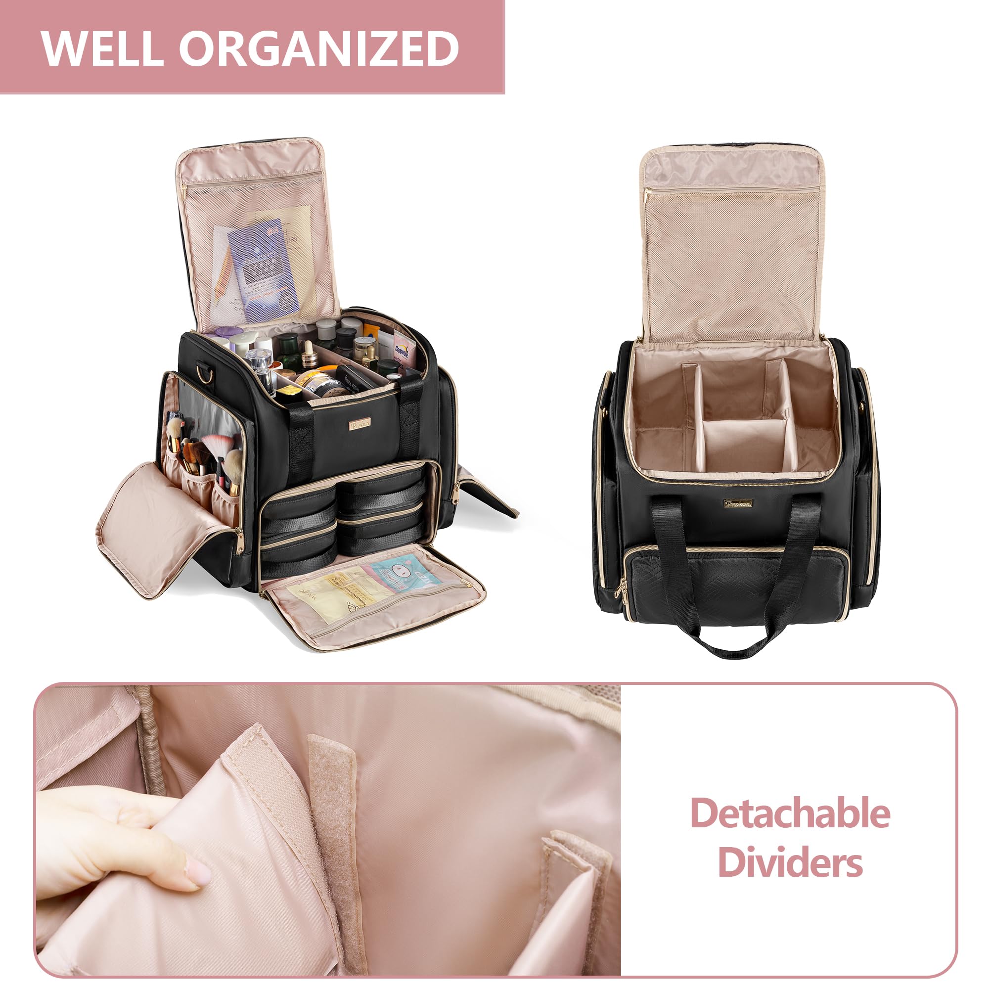 Rangeur d’outils Prokva avec emplacements pour pinceaux et crayons.