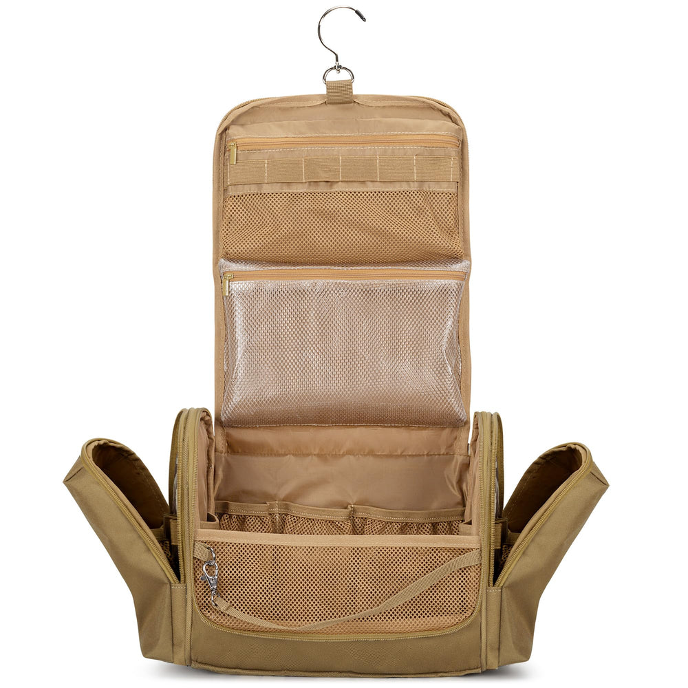 Prokva sac toilette tactique ouverture principale pour accès rapide