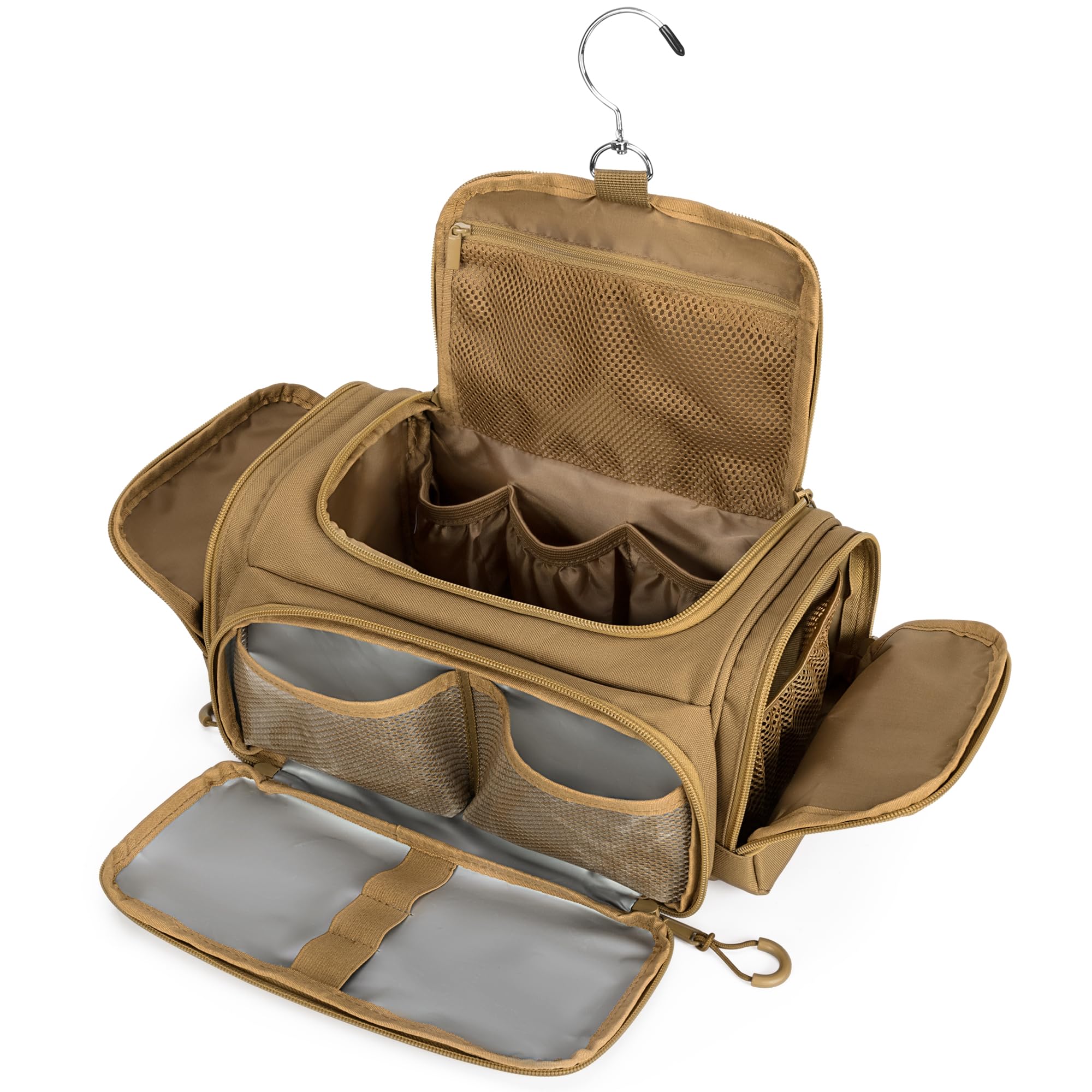Prokva trousse de toilette vue avant, facile à transporter lors de voyages