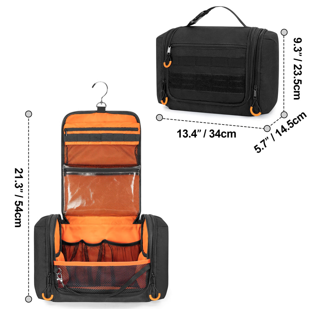 Prokva trousse toilette sangle amovible pour un transport facile.