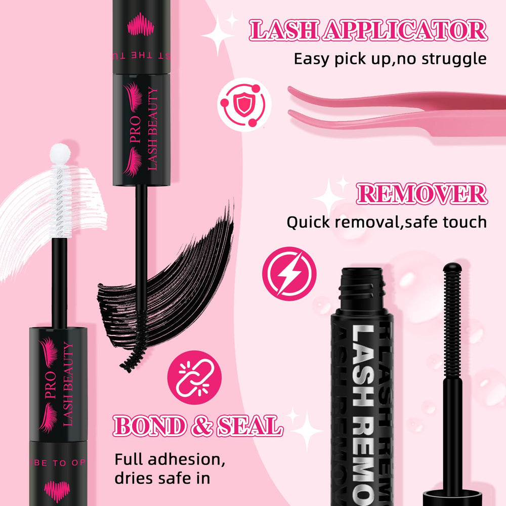 PRO LASHBEAUTY extensions cils 8-18 mm pour look personnalisé