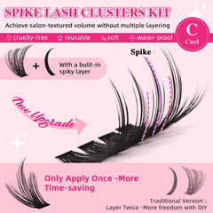 PRO LASHBEAUTY kit cils liant et scellant pour pose à domicile