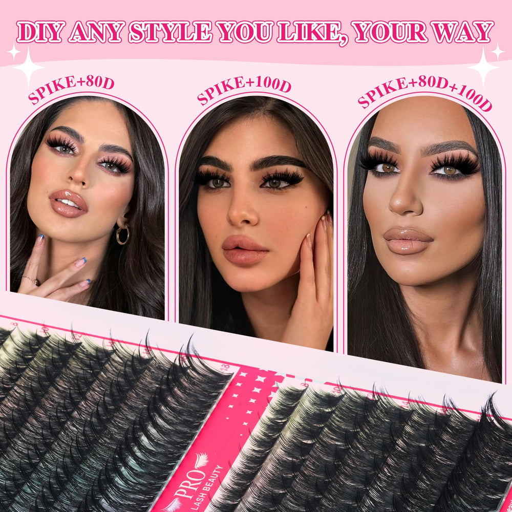 PRO LASHBEAUTY pinces-cils précises pour une pose maîtrisée