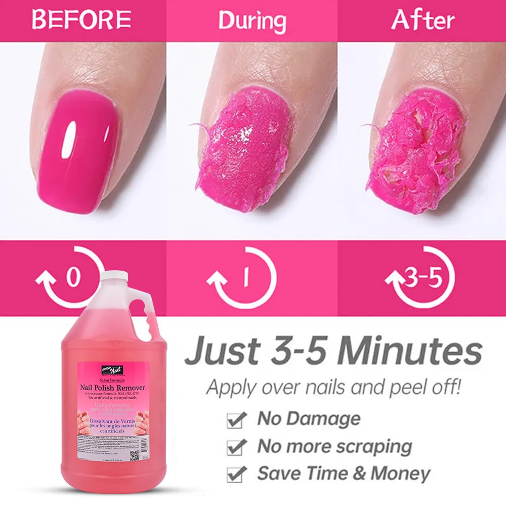 PRONAIL formule douce sans acétone, soin des ongles