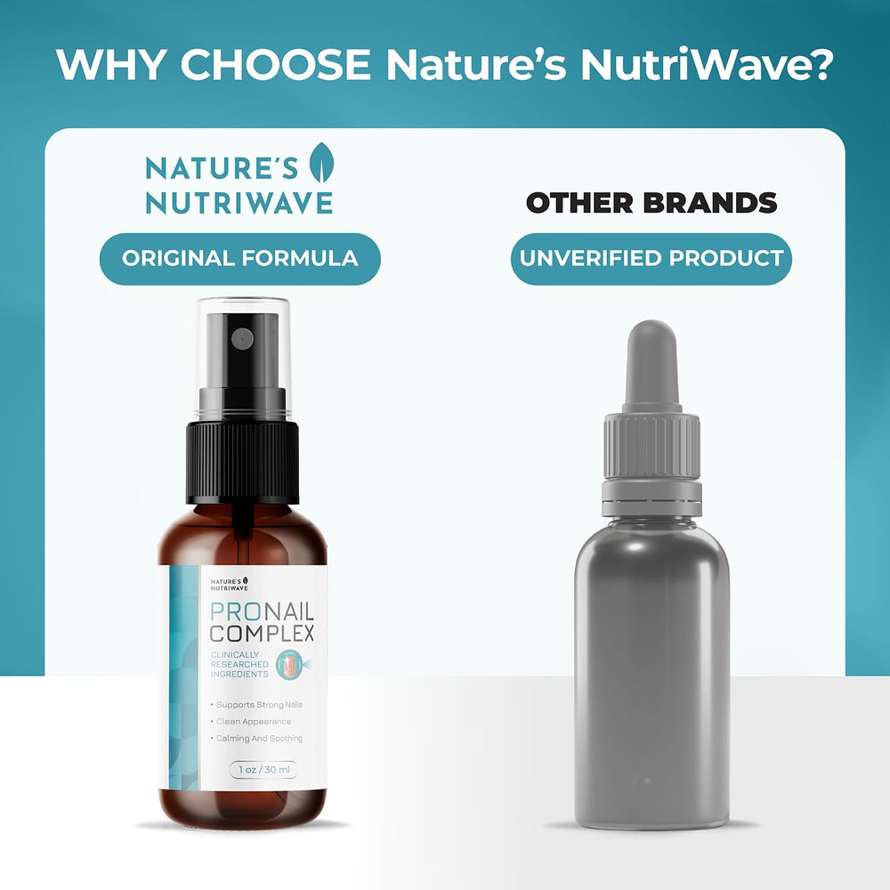 Nature’s NutriWave PronailComplex mise en œuvre facile pour une utilisation rapide.