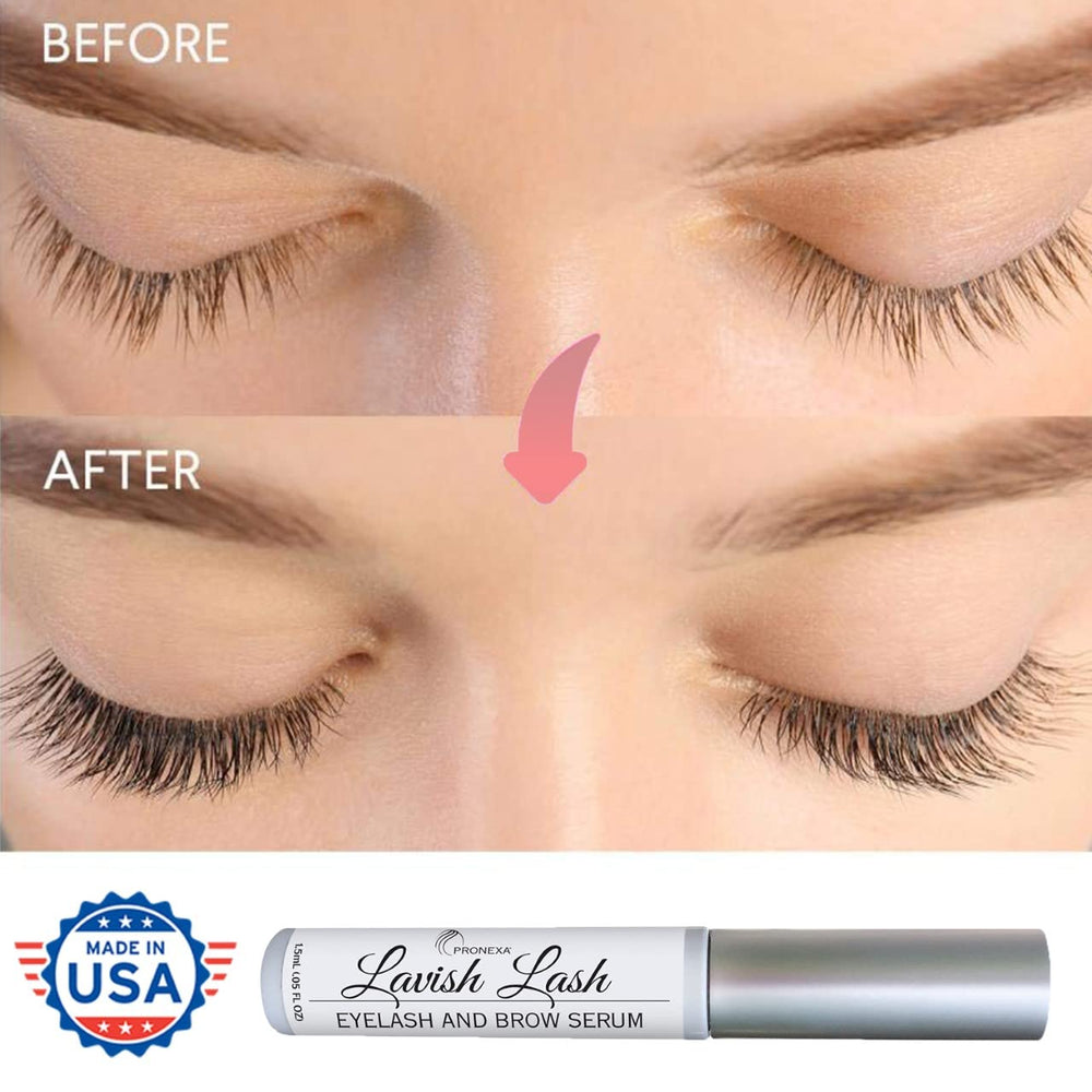Pronexa Lavish Lash – peptides naturels nourrissent les cils et les sourcils.