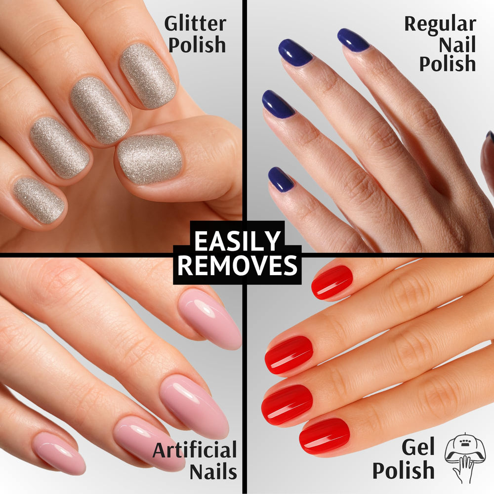 Pronto applicateur coton, application douce sur l’ongle.