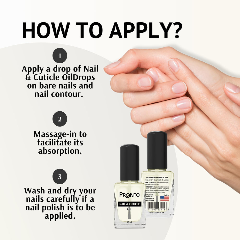Pronto Polyvalence – dissolvant pour tous types de vernis.