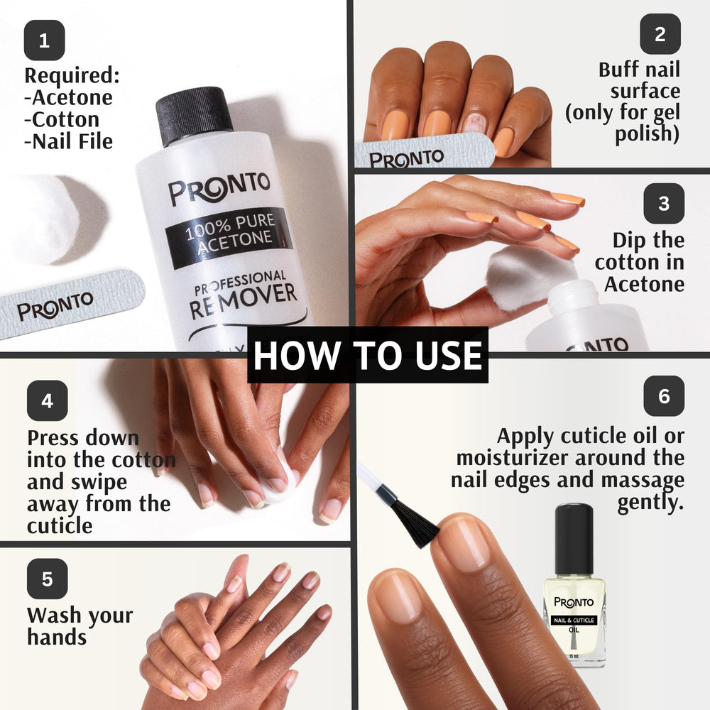 Pronto Formule Nourrissante – antioxydants et nutriments pour les ongles.