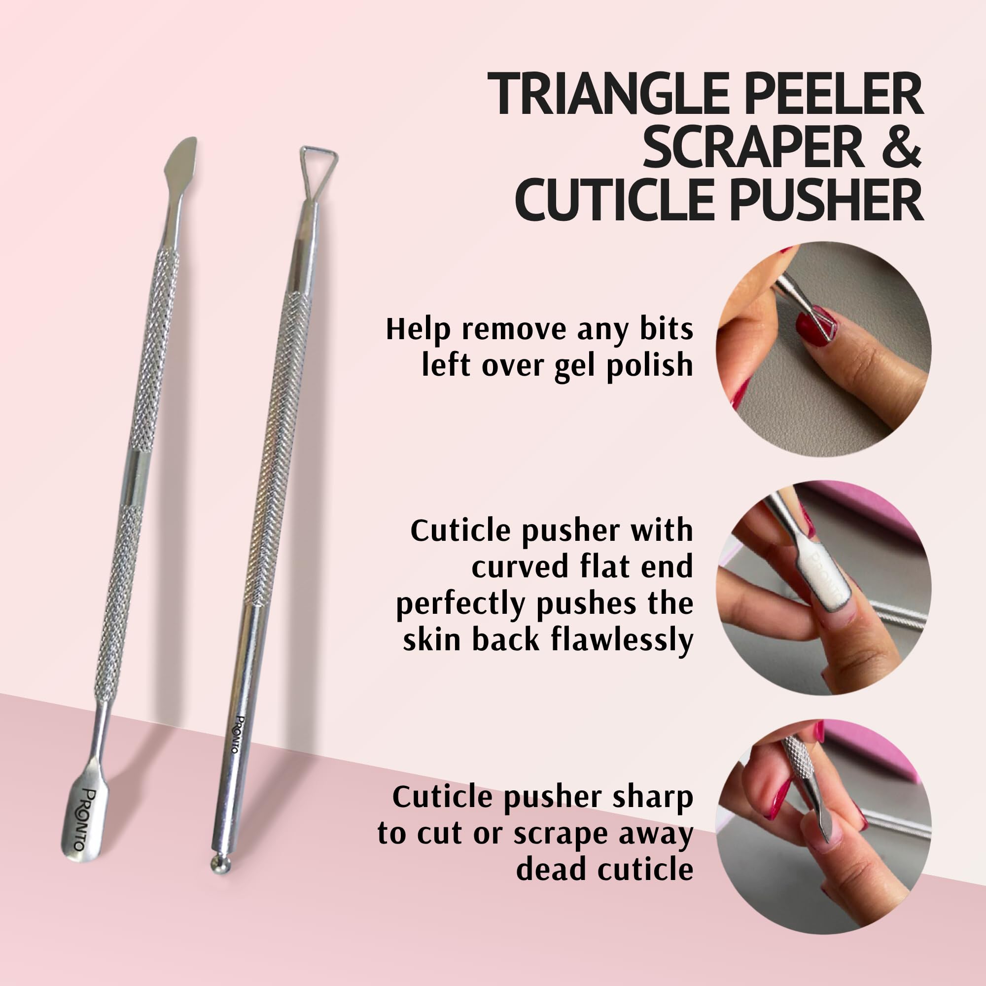 Pronto-kit-dissolution-vernis-dip-poudre: retrait fiable de gel et poudre.