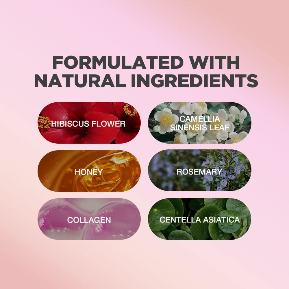 PROOT Hibiscus et Miel – démonstration de fermeté du cou et du décolleté.