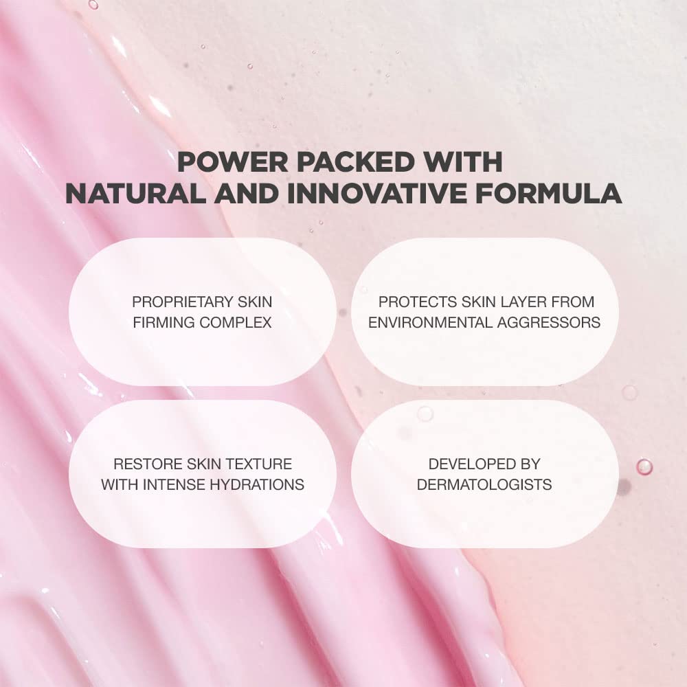 PROOT Hibiscus et Miel – peau autour du cou lumineuse après application.