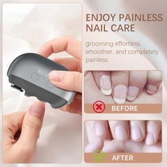 ProPOW outil 3-en-1 pour ongles avec rangement intégré et pratique en déplacement.
